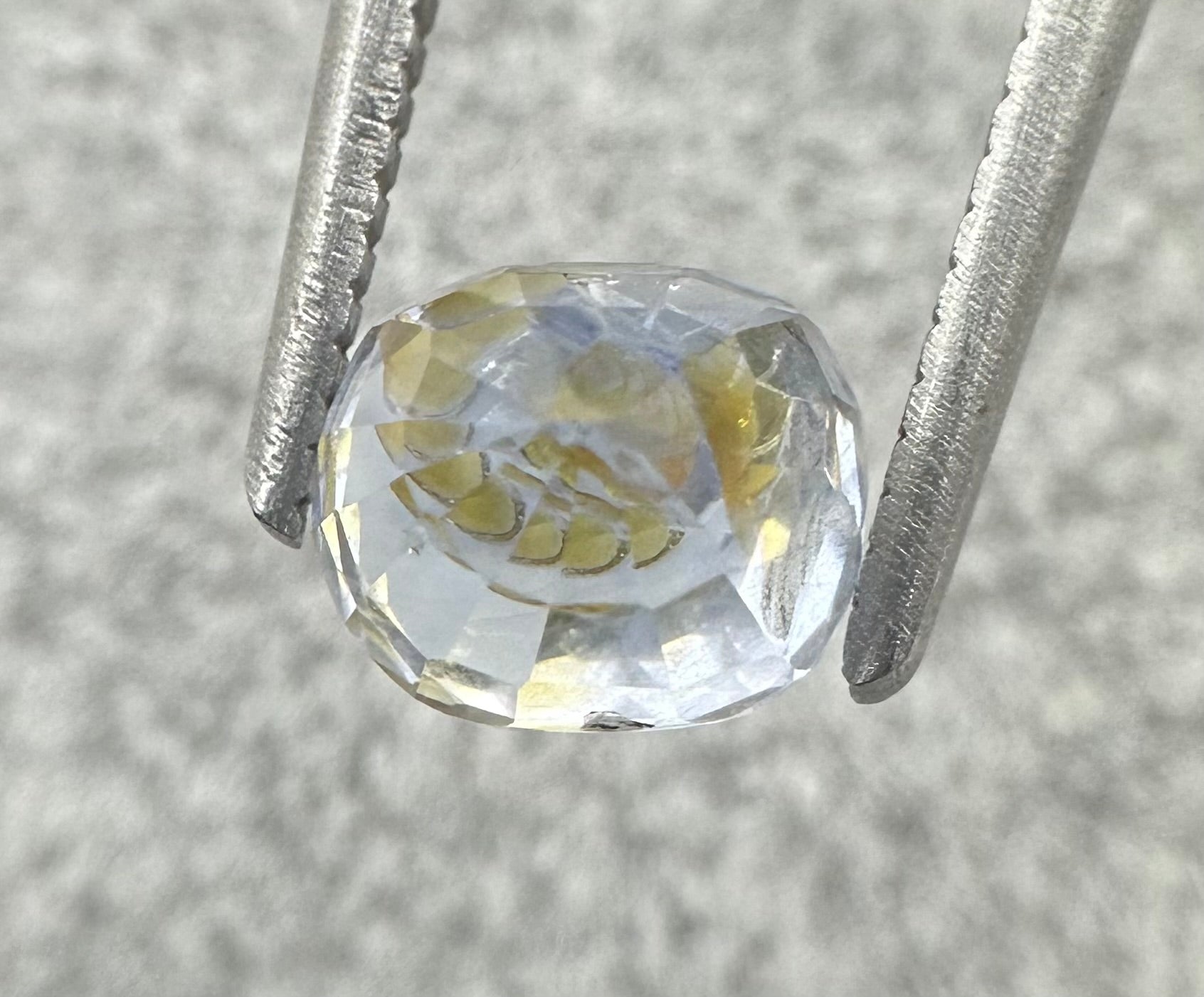 Natural Sapphire 3,16 Carat Bi-Color No Treatment ALGT Certified