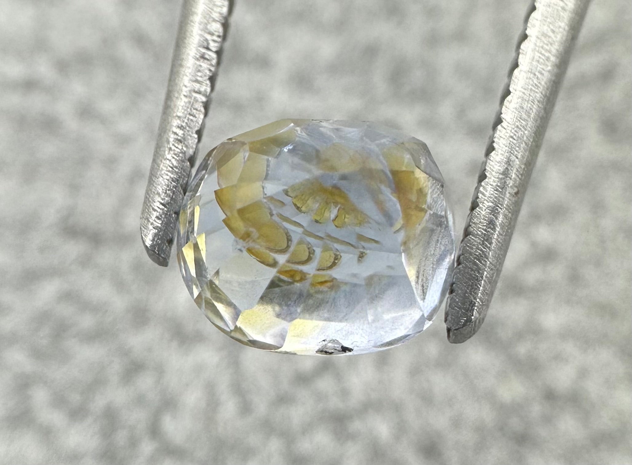 Natural Sapphire 3,16 Carat Bi-Color No Treatment ALGT Certified